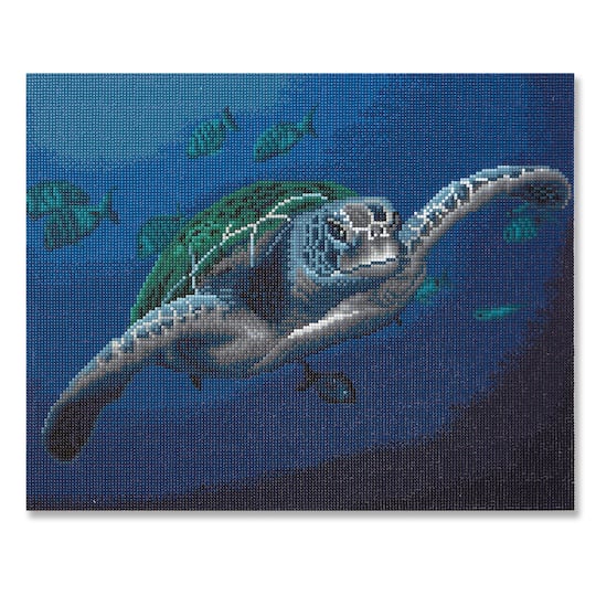 Michaels, Sea Turtle Diamond Art Kit by Make Market® – Category: Diamond Painting